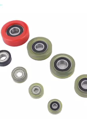 BBX11/BBX12/BBX15-A/B-d3/4/5/6/7/8-D12/13/16/20/28 包胶轴承