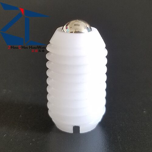 BSZN4-M12树脂主体型球头柱塞尼龙壳波珠螺丝 塑料定位珠ZC109-2