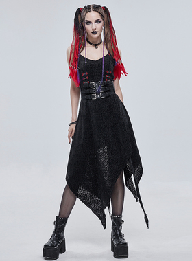 蒸汽朋克饰品配饰塑身装饰腰封黑色街头摇滚cos漫展表演拍照腰带