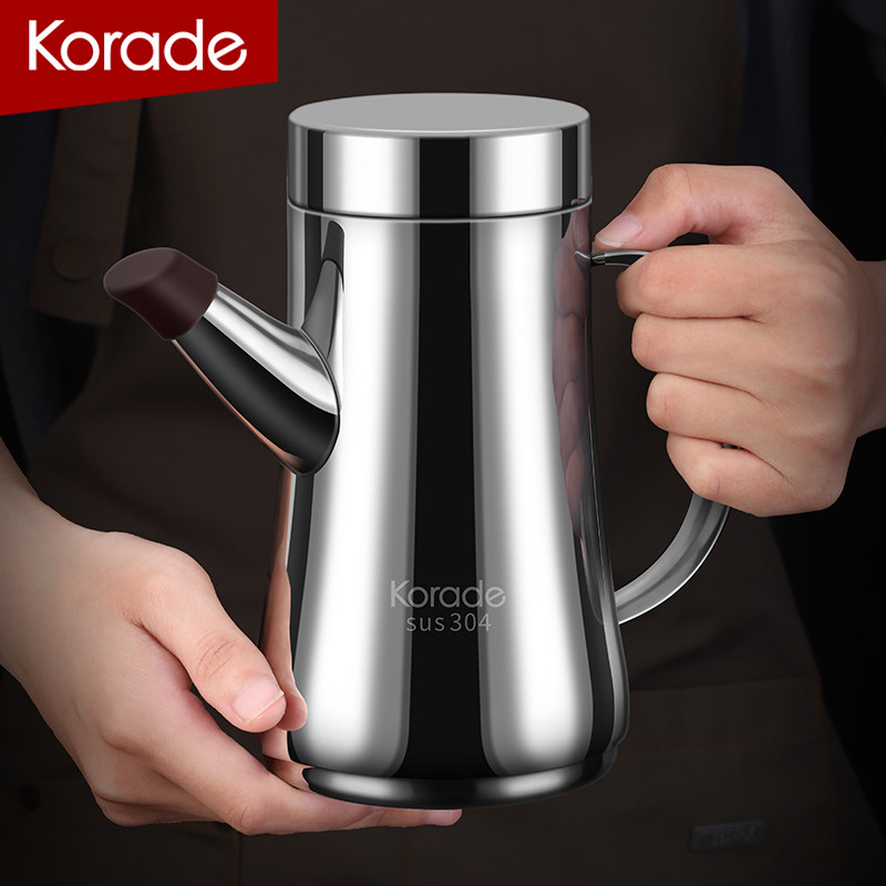 加厚304不锈钢油壶家用大容量装油罐密封防漏厨房大壶口高档油壶,厨房/烹饪用具,油壶,淘宝优惠券,粉丝福利购,淘宝优惠卷