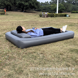 现货加厚充气泡泡水床垫户外休闲PVC充气床洗浴单双人护理床