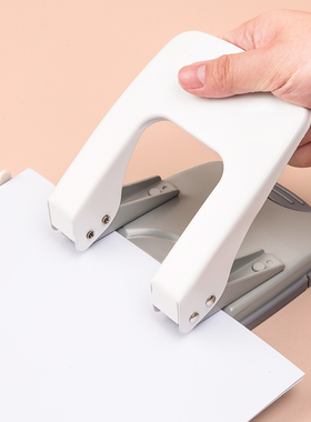 齐心B2911b2912双孔打孔器活页装订机多功能活页夹圆环手动打洞器