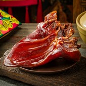 四川腊肉腊猪耳5斤烟熏猪耳朵耳尖腌肉咸肉北川特产炒菜下酒菜