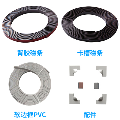 自制磁吸纱窗材料配件槽式软框