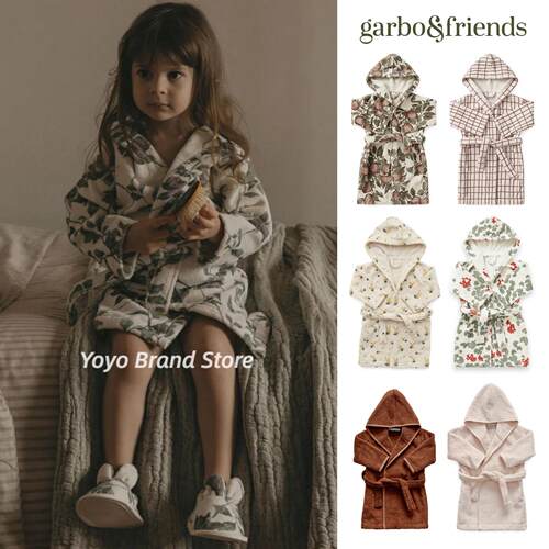 GarboandFriends儿童成人浴袍