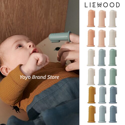Liewood宝宝乳牙刷舌苔口腔清洁