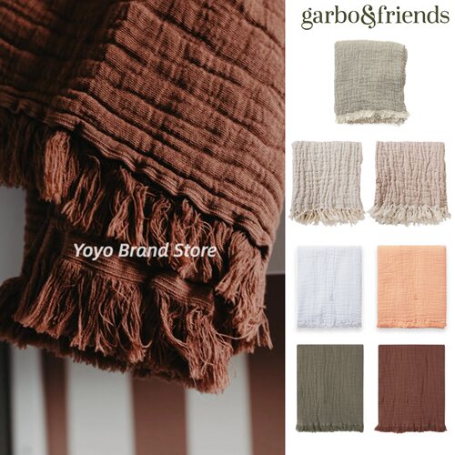 GarboandFriends流苏盖毯沙发