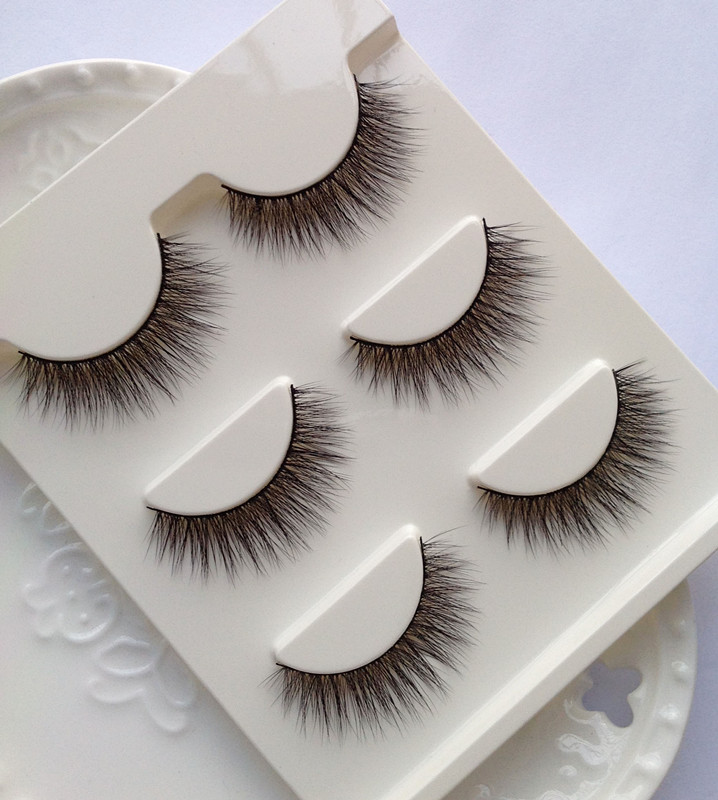 炫彩一派3d假睫毛w-14多层立体