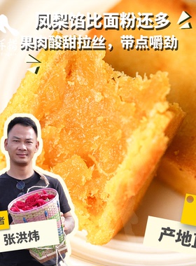 生态凤梨酥240g/480g外皮酥软凤梨馅酸甜拉丝 绿手指份额农园