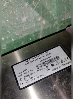 SYCOTEC 4425 D-88299 10012768 议价