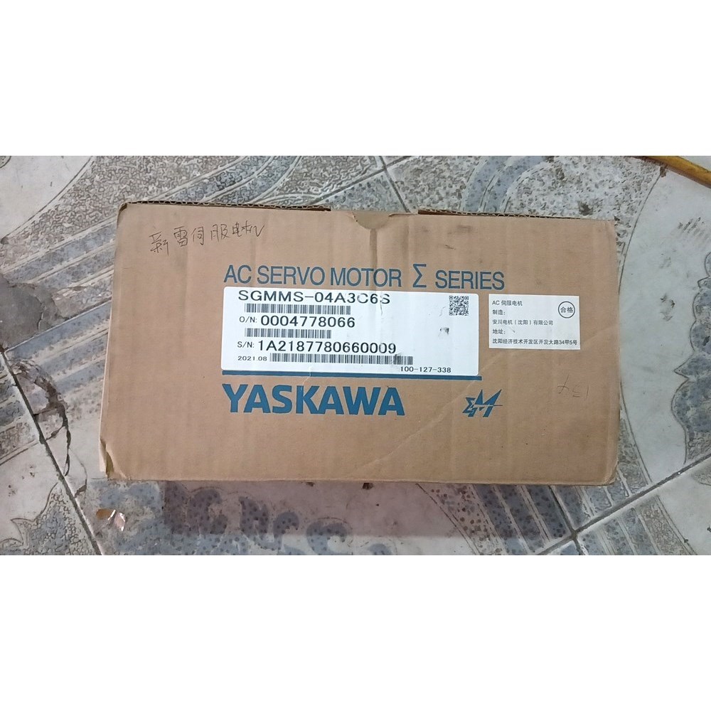 SGMMS-04A3C6S 安川伺服电机原装箱码一致. 议价