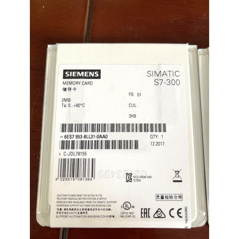 储存卡6ES7953-8LL31-0AA0 原装 议价