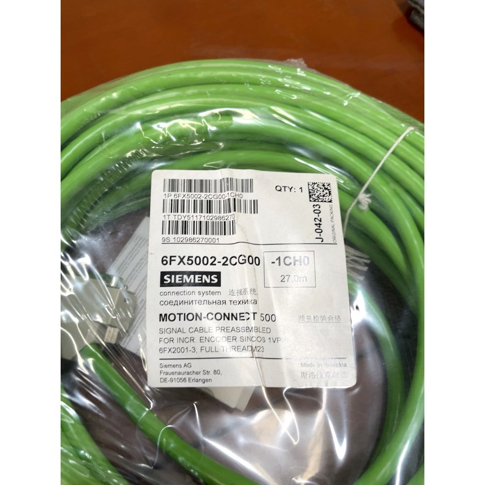 连接线6FX5002-2CG00-1CH0 原装 议价