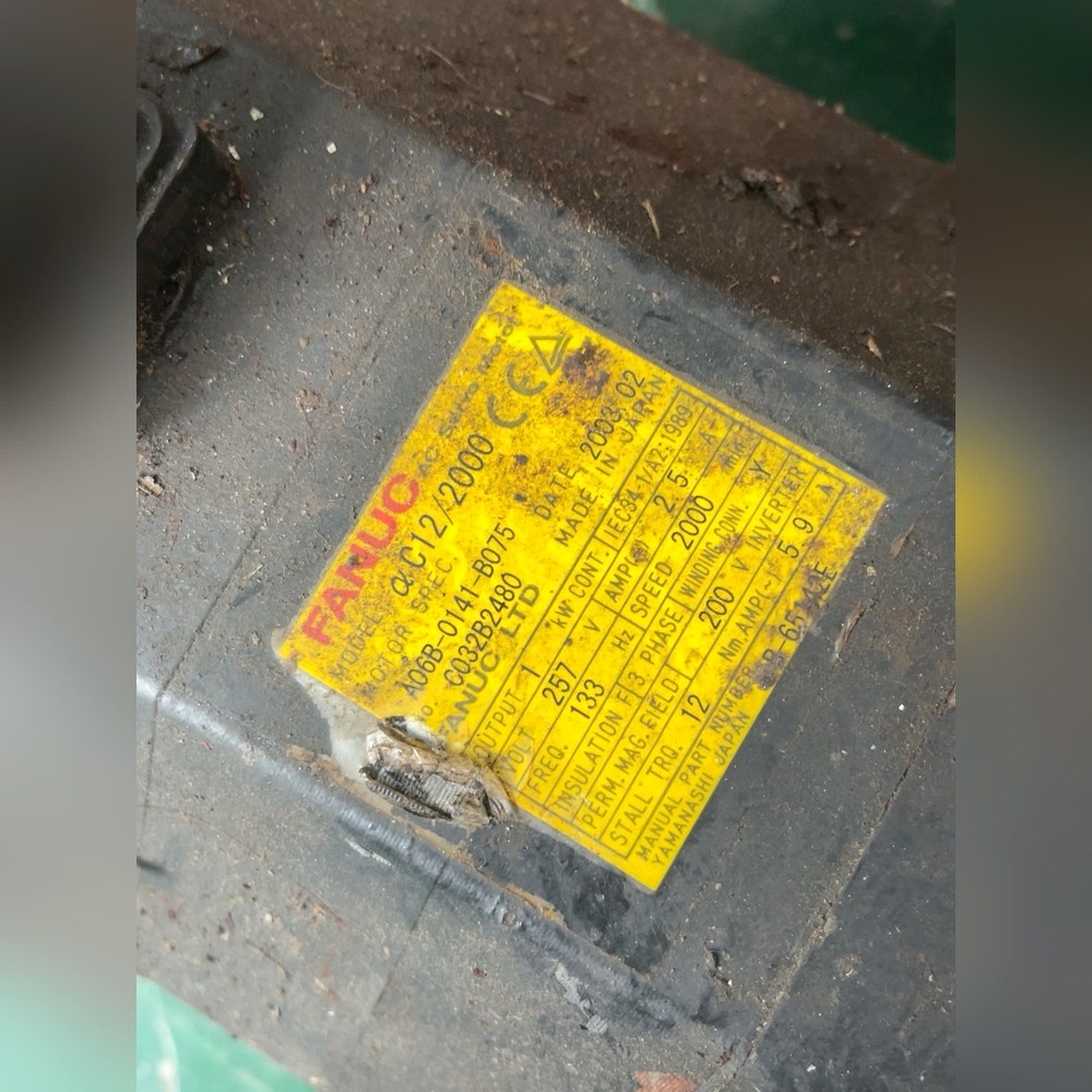 FANUC电机 A06B-0141-B075包好ac12 议价