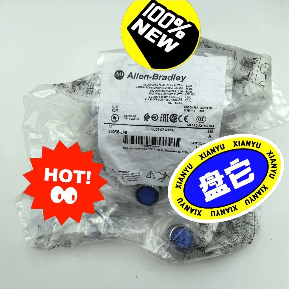 800FM-LF6 按钮 罗克韦尔 AB 22mm瞬时按扭 议价