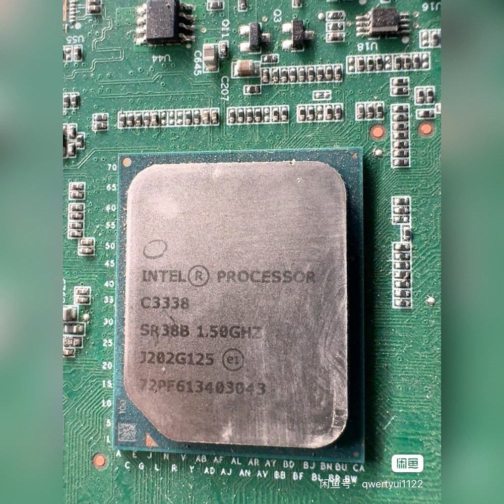 英特尔 处理器C3338 1.5GHZ带板 议价