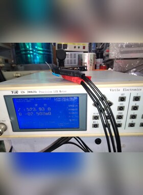 VR126200kLCR电桥测试仪功能正常配件齐全包 议价