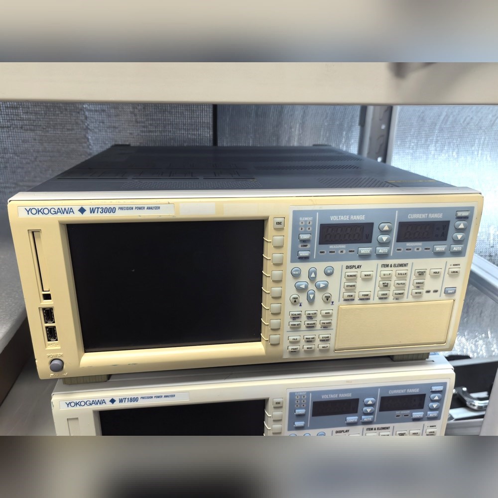 横河WT3000功率分析仪2个30A模块带斜波功能功能 议价