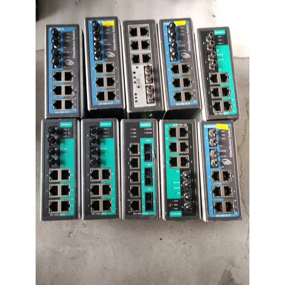 MOXA工业交换机EDS-408A-SS-ST 实物图功能 议价