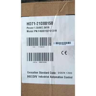 七喜 HEDY 变频器 HD71-21D00150 1.5 议价