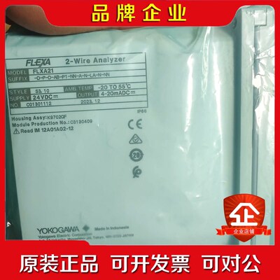 横河分析仪PH表头FLXA21-D-P-AB-P1 议价