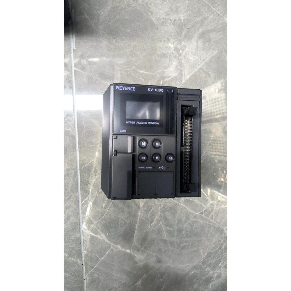 基恩士 KV-1000 PLC可编程控制器原装成色如 议价