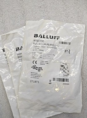 新原装巴鲁夫BOS022C+BOS+R020K-PS-R 议价