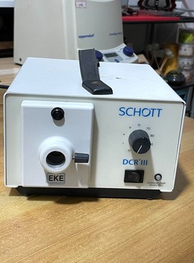 肖特SCHOTT-FOSTEC DCR III冷光源 功能正 议价