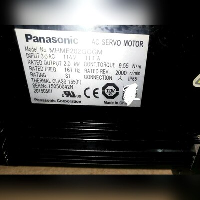 MHME202GCGM 伺服电机件成色漂亮 议价
