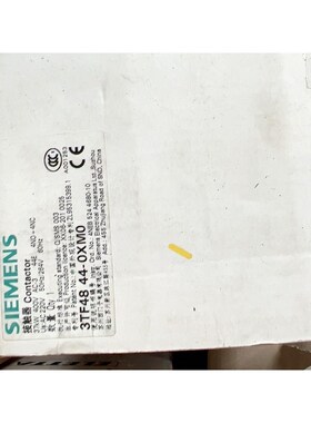 接触器3TF48 44-OXMO原包装未拆封 议价