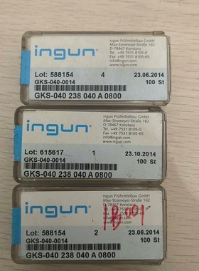 Ingun GKS-040 238 040 A 080 探针 议价
