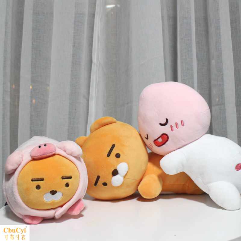 韩国猪年KAKAO少女心卧室毛绒玩偶汽车抱枕公仔车内饰品摆件|ruв категории домашний ткань, подушка/подушка - от Buy2taobao.com для оказания профессиональной услуги покупки агента Taobao