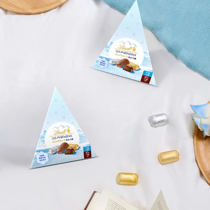 Lindt瑞士莲冰山雪融巧克力牛奶精选黑巧克力赏味装进口零食礼物
