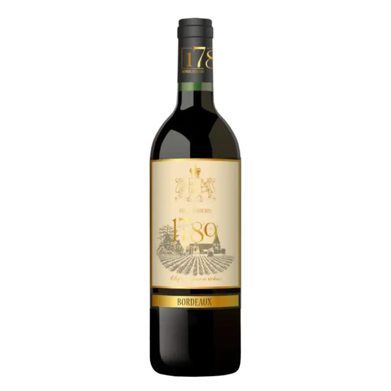 法国进口 1789波尔多干红葡萄酒 1789 Bordeaux750ml