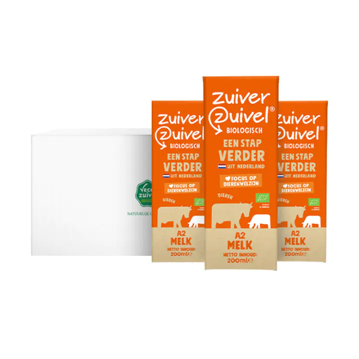 荷兰进口Vecozuivel/乐荷有机A2型β-酪蛋白纯牛奶整箱200ml*24盒,咖啡/麦片/冲饮,纯牛奶,淘宝优惠券,粉丝福利购,淘宝优惠卷