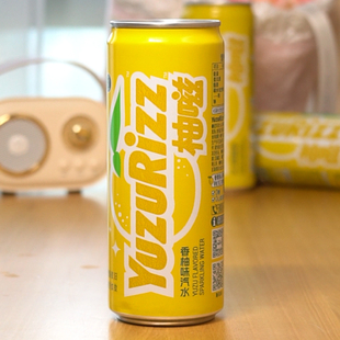 柚香谷 香柚海盐味苏打汽水330ml*24罐整箱装柚嗞汽水 新包装