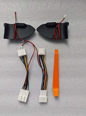 适用于Noah voxy90系内门拉手灯门碗灯冰蓝深蓝白色LED灯无损安装