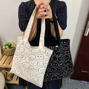 包2021新款 原宿ulzzang日系ins风布袋包女潮 潮女帆布包女单肩韩版