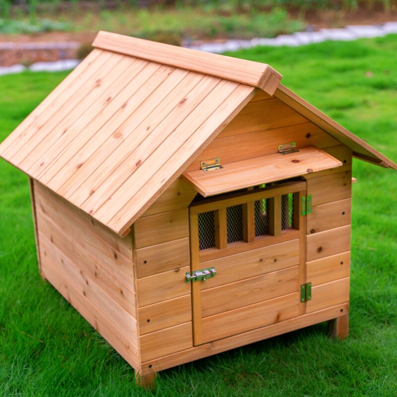 实木狗屋室外宠物冬天狗