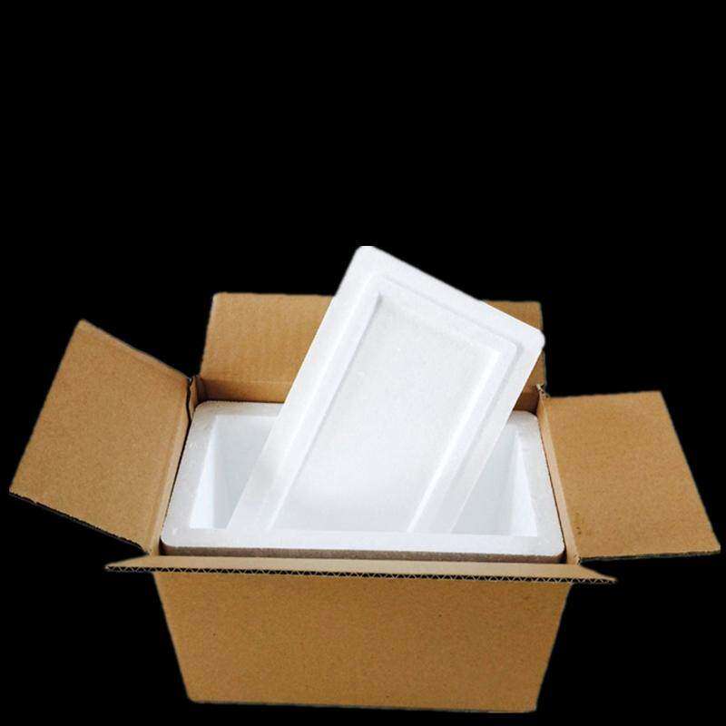 3号箱加纸箱加厚高密度保鲜箱保温箱 10斤装包邮邮政泡沫配套