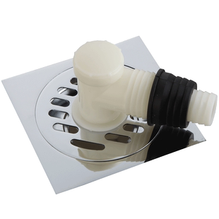 洗衣机地漏专用接头三通排水管二合一50下水道分流器一分二防臭盖