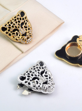 button cover 花豹头水钻衬衣袖扣纽扣盖花朵领扣钻饰扣纽扣套