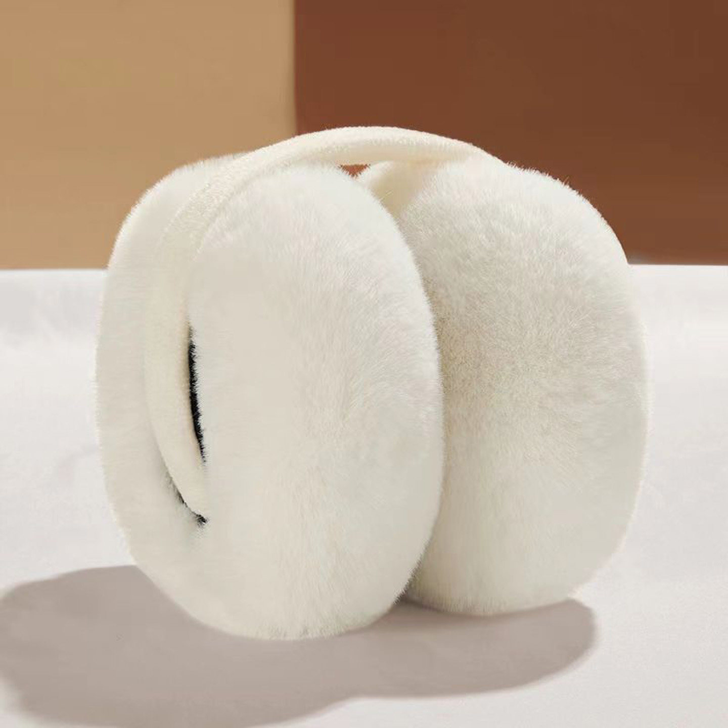 毛绒保暖耳罩冬季防冻护耳朵可折叠男女耳套防寒洋气冬款高中生