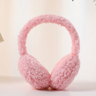 毛绒耳罩加厚防寒防冻儿童男女情侣款可折叠显脸小大头围高颜值