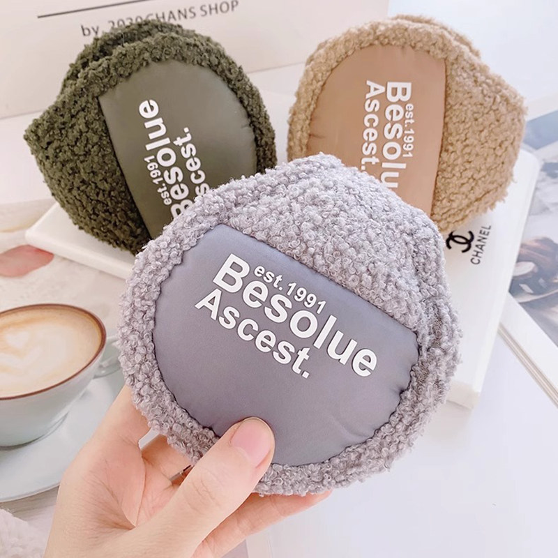 韩版百搭简约学生冬天骑行中性防风耳套冬男女护耳包防寒保暖耳罩