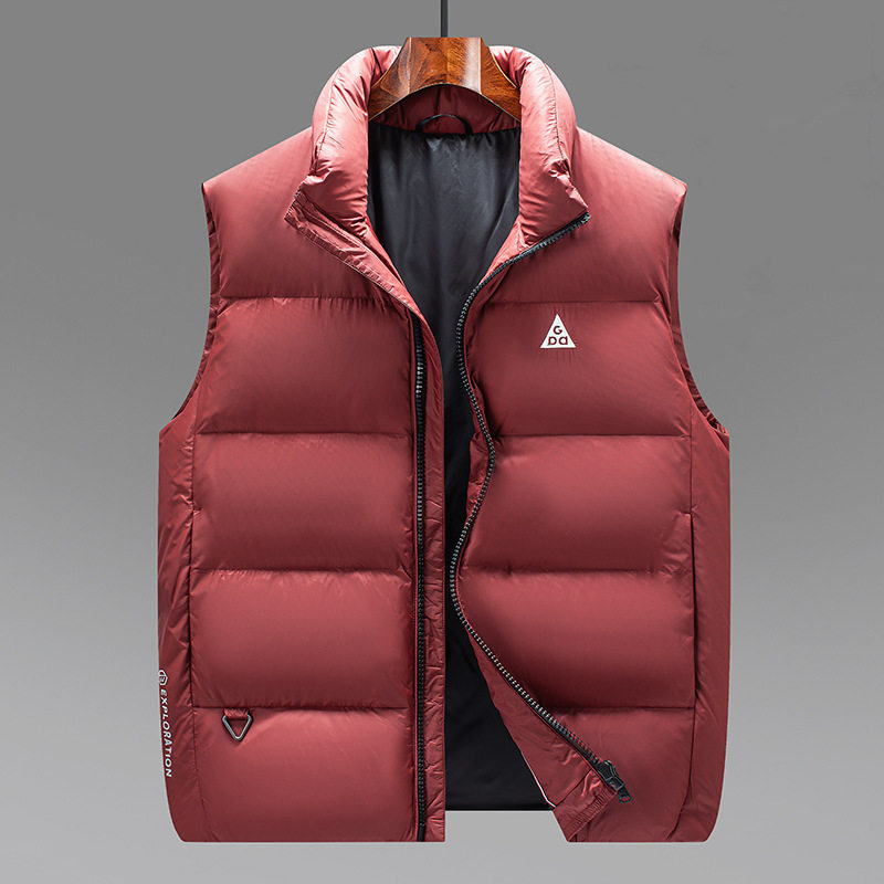 冬季外穿洋气短款百搭立领男女刺绣防风保暖免洗棉服无袖背心马甲,男装,羽绒马甲,淘宝优惠券,粉丝福利购,淘宝优惠卷