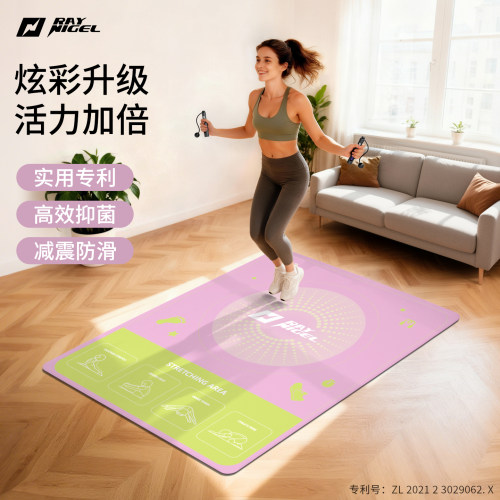 雷尼格尔炫彩防滑减震健身垫