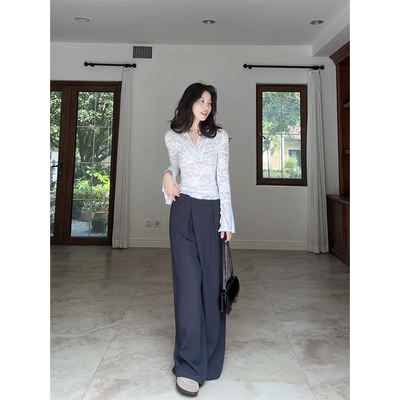 【年终清仓 售完不补】不规则西装裤 G924Z14455
