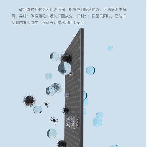 适配安/吉尔净水器滤芯J2724-ROB90/J2728-ROB90RO膜600GUS复合