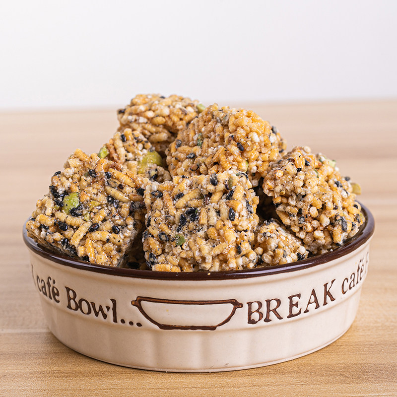 田良君老式炒米糕米糖米花酥湖南平江风味糕点心下午茶点休闲零食